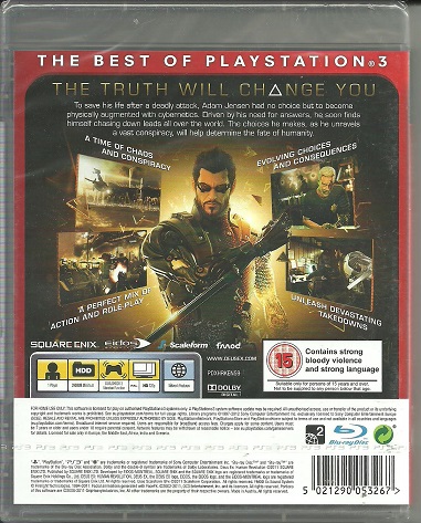 Deus Ex: Human Revolution PS3