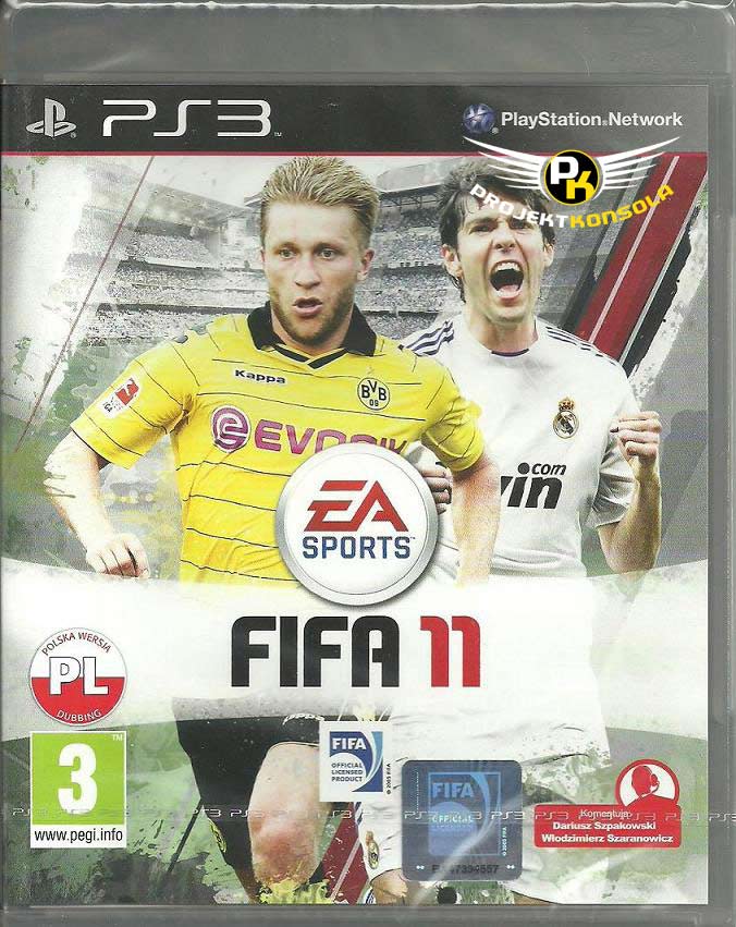FIFA 11 Playstation 3 sklep: najtańsze gry na konsole