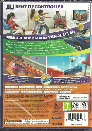 Kinect Joy Ride XBOX 360 sklep najtańsze gry na konsole kinect_joy_ride_xbox_360
