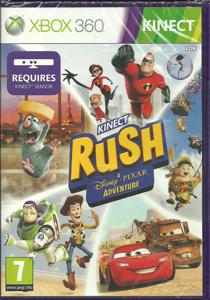 Kinect Rush a Disney Pixar Adventure PL Kinect XBOX 360