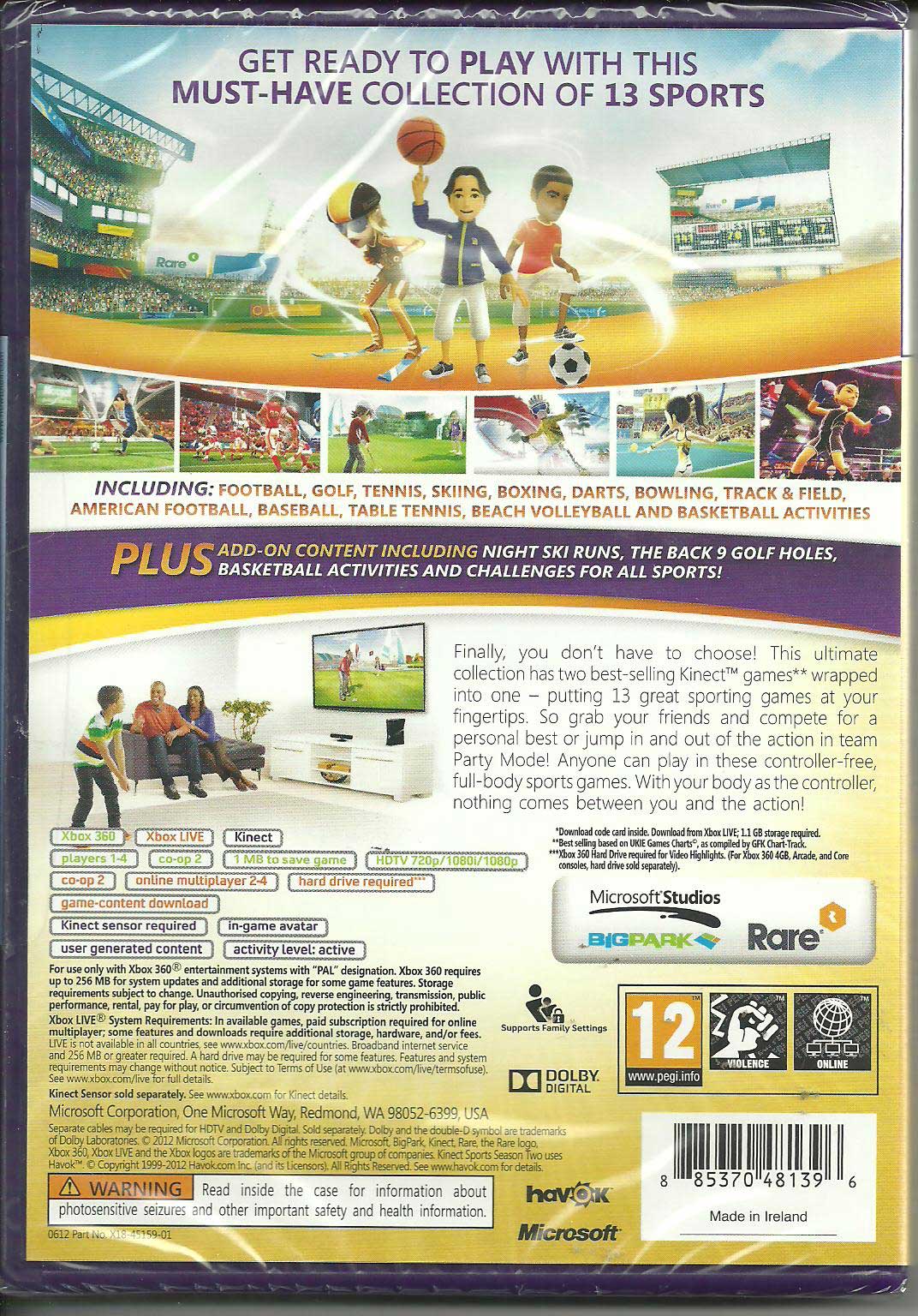 Kinect Sports Ultimate Edition