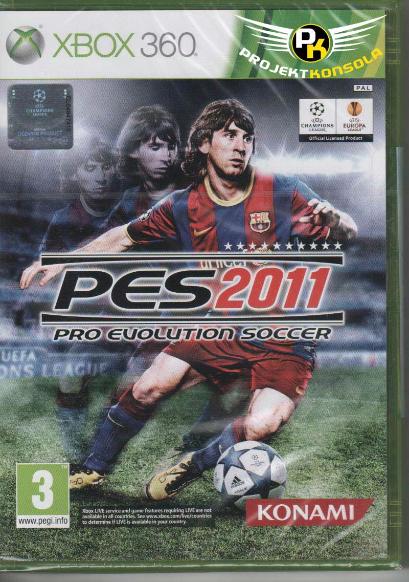 Pro Evolution Soccer 2011 XBOX360 najtańsze gry na konsole Pro Evolution Soccer 2011 XBOX360 najtańsze gry na konsole